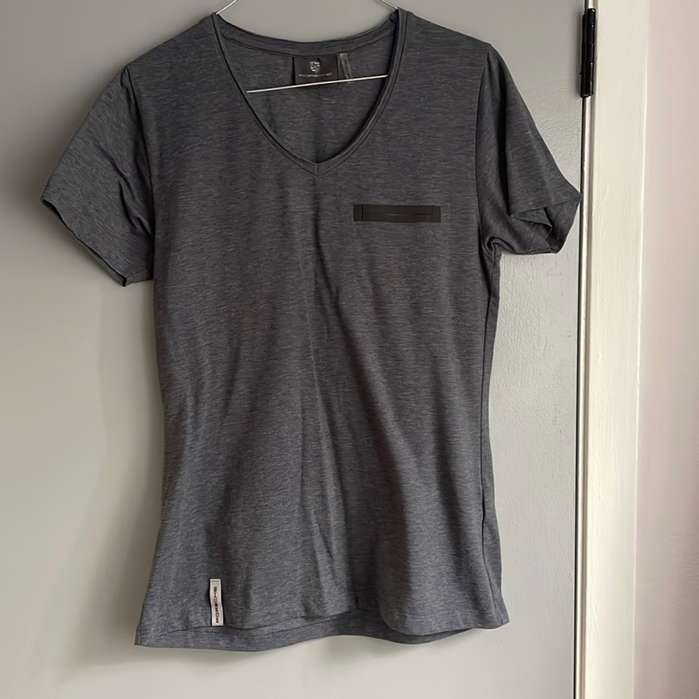 Porsche gray top, size S